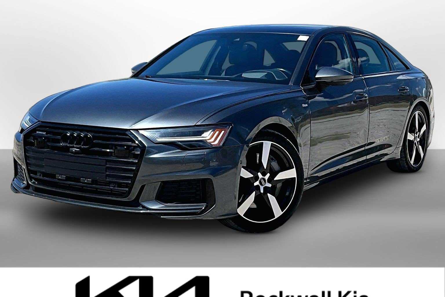 Gray 2021 Audi A6 Sedan All-Wheel Drive 7-Speed Automatic