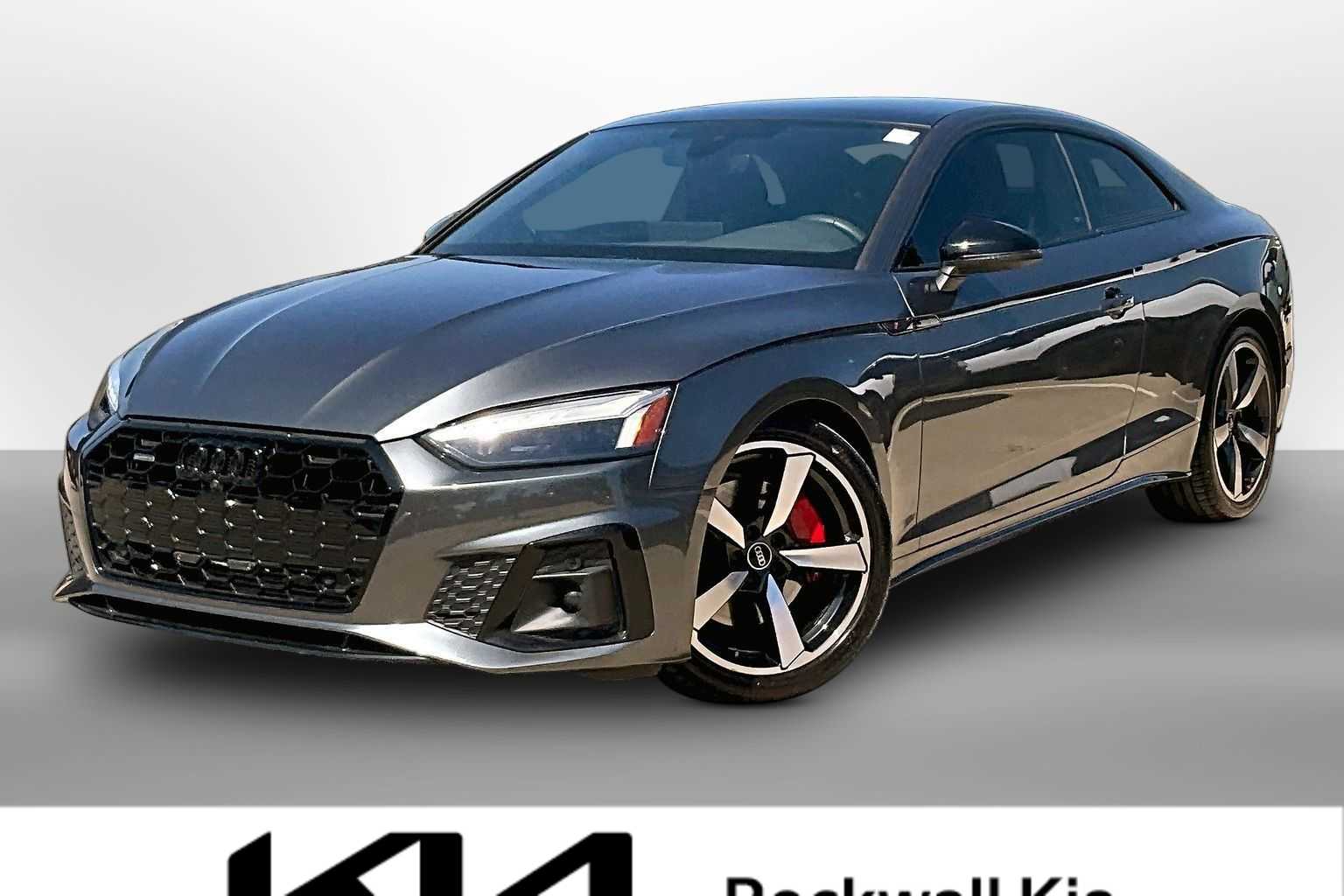 Gray 2023 Audi A5 Coupe All-Wheel Drive 7-Speed Automatic