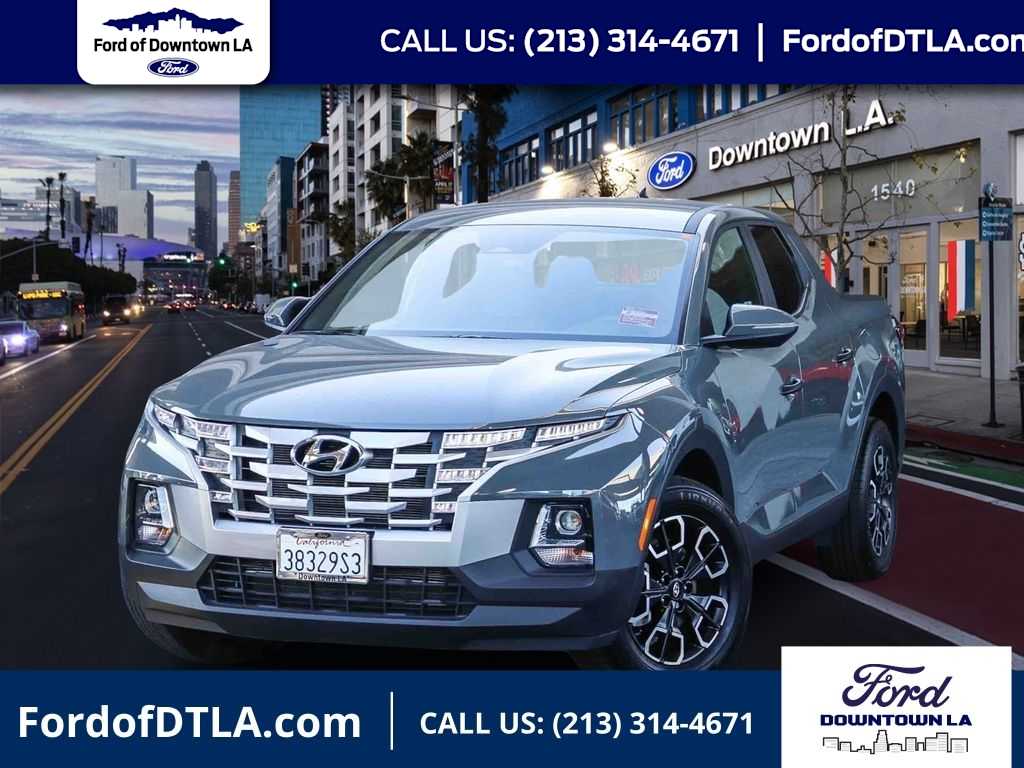 Hampton Gray 2023 Hyundai Santa Cruz SEL Crew Cab AWD Pickup Truck All-Wheel Drive 8-Speed Automatic