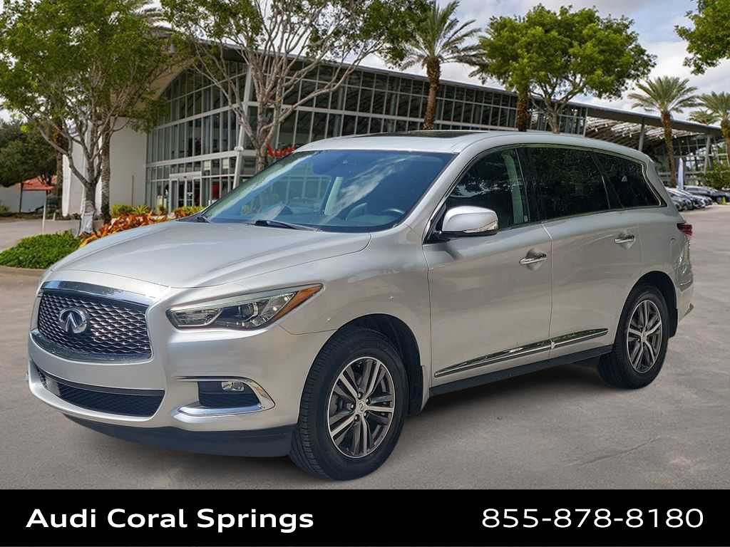 Gray (Liquid Platinum) 2020 INFINITI QX60 SUV / Crossover Front-Wheel Drive Continuously Variable Transmission