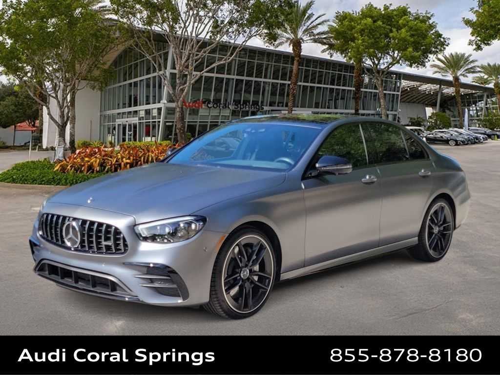 2021 Mercedes-Benz E-Class Gris (designo Selenite Grey Magno) Sedán Tracción en las cuatro ruedas 9 velocidades Automática