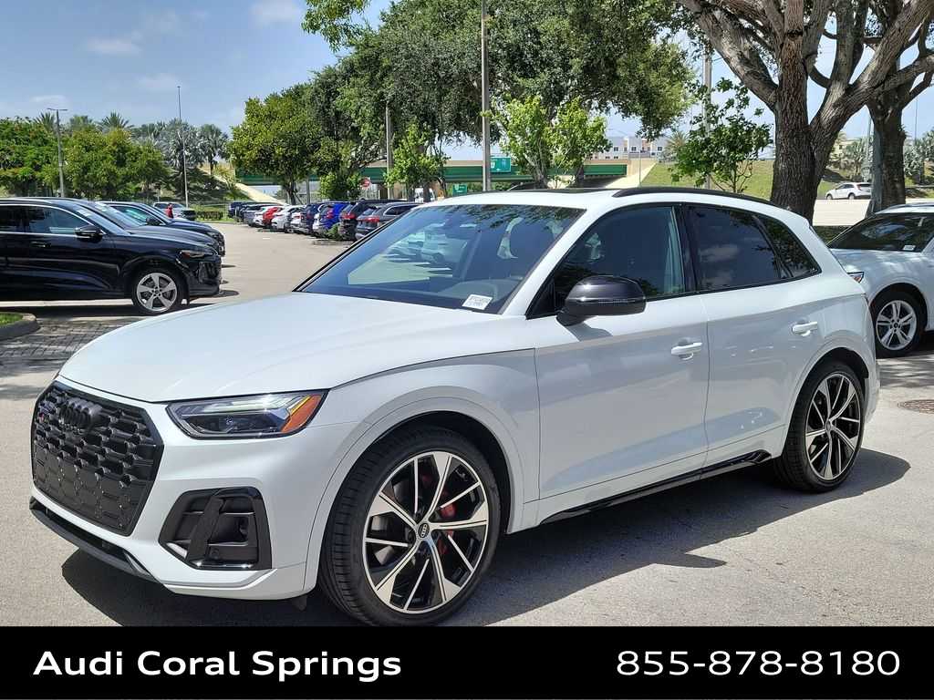 Glacier White Metallic 2023 Audi SQ5 SUV / Crossover All-Wheel Drive 8-Speed Automatic
