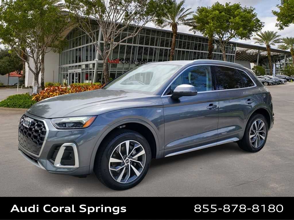 Gray 2023 Audi Q5 quattro Premium S Line 45 TFSI SUV / Crossover All-Wheel Drive 7-Speed Automatic