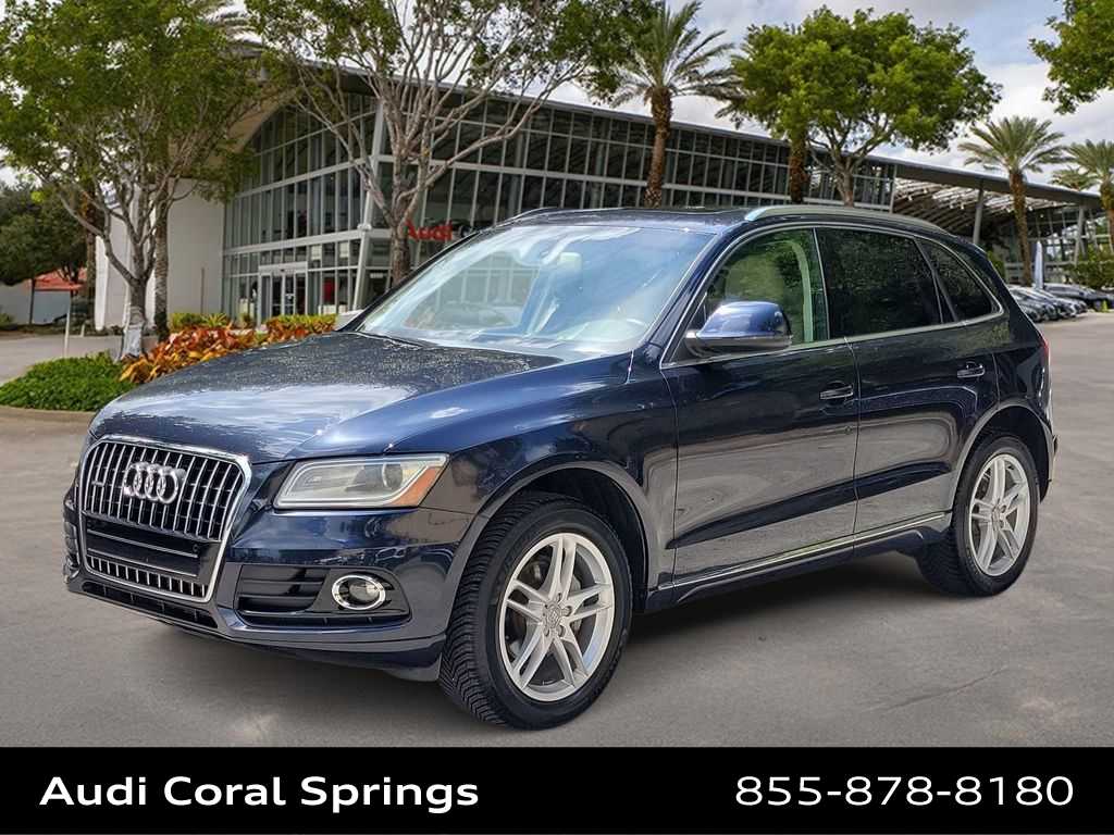 Blue 2014 Audi Q5 SUV / Crossover All-Wheel Drive 8-Speed Automatic