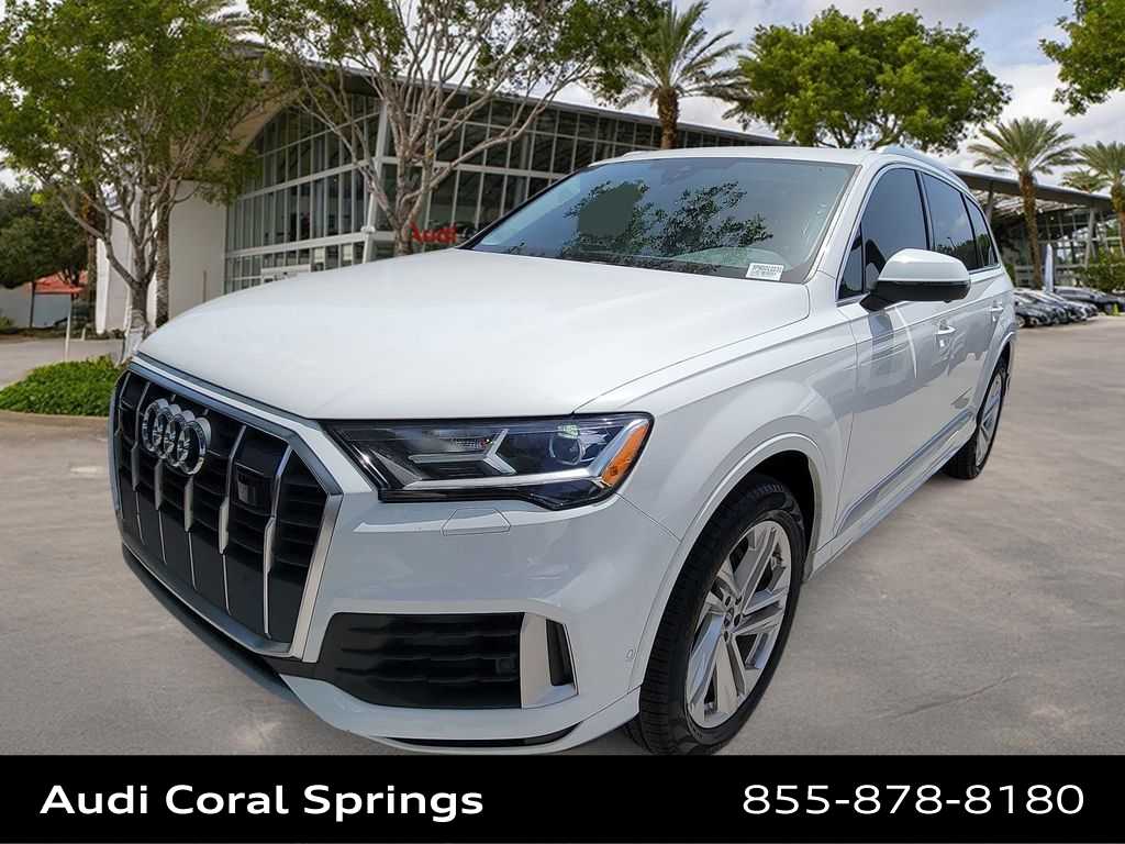 White 2022 Audi Q7 SUV / Crossover All-Wheel Drive 8-Speed Automatic