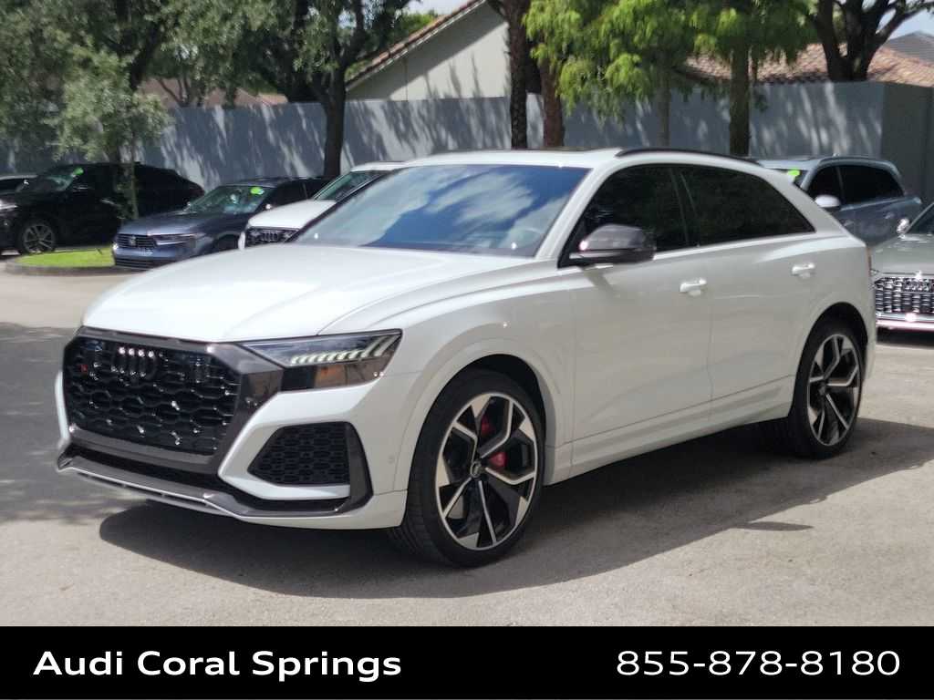 White 2024 Audi RS Q8 SUV / Crossover All-Wheel Drive 8-Speed Automatic