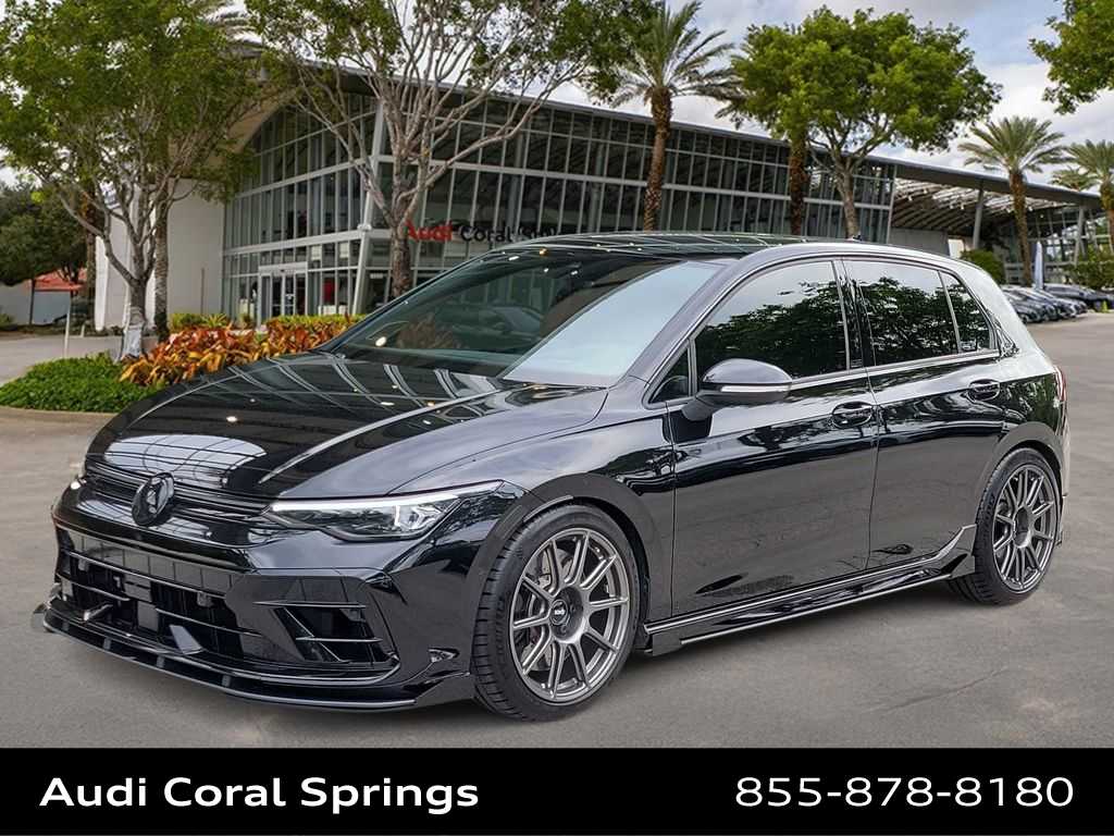 Black 2025 Volkswagen Golf R Black Edition 4Motion Hatchback All-Wheel Drive 7-Speed Automatic
