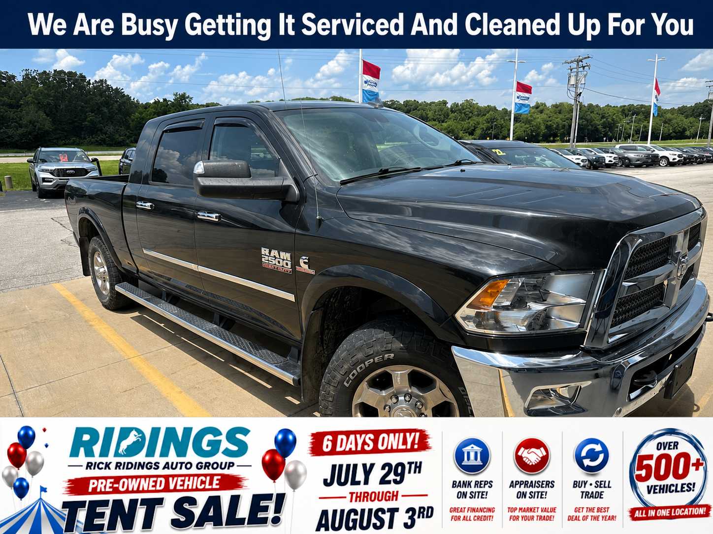 Brilliant Black Crystal Pearlcoat 2018 RAM 2500 Pickup Truck Four-Wheel Drive 6-Speed Automatic