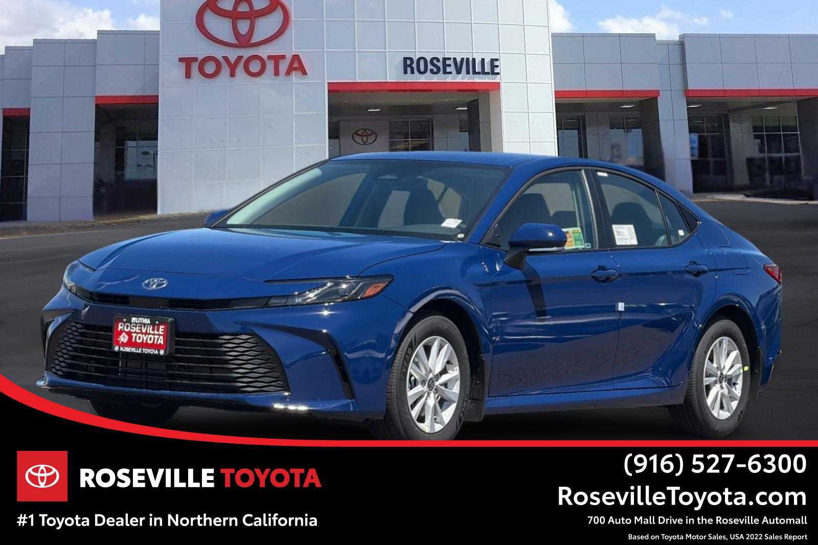 Reservoir Blue 2026 Toyota Camry Sedan Front-Wheel Drive Continuously Variable Transmission