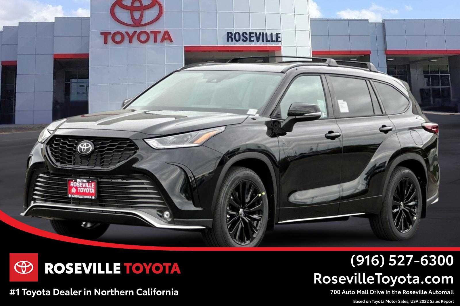 Midnight Black Metallic 2026 Toyota Highlander XSE AWD SUV / Crossover All-Wheel Drive 8-Speed Automatic