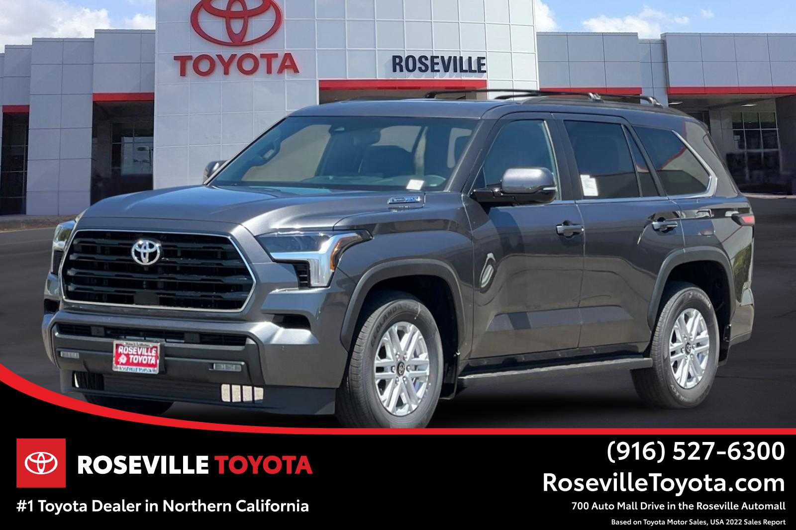 Magnetic Gray Metallic 2026 Toyota Sequoia SUV / Crossover Four-Wheel Drive Automatic