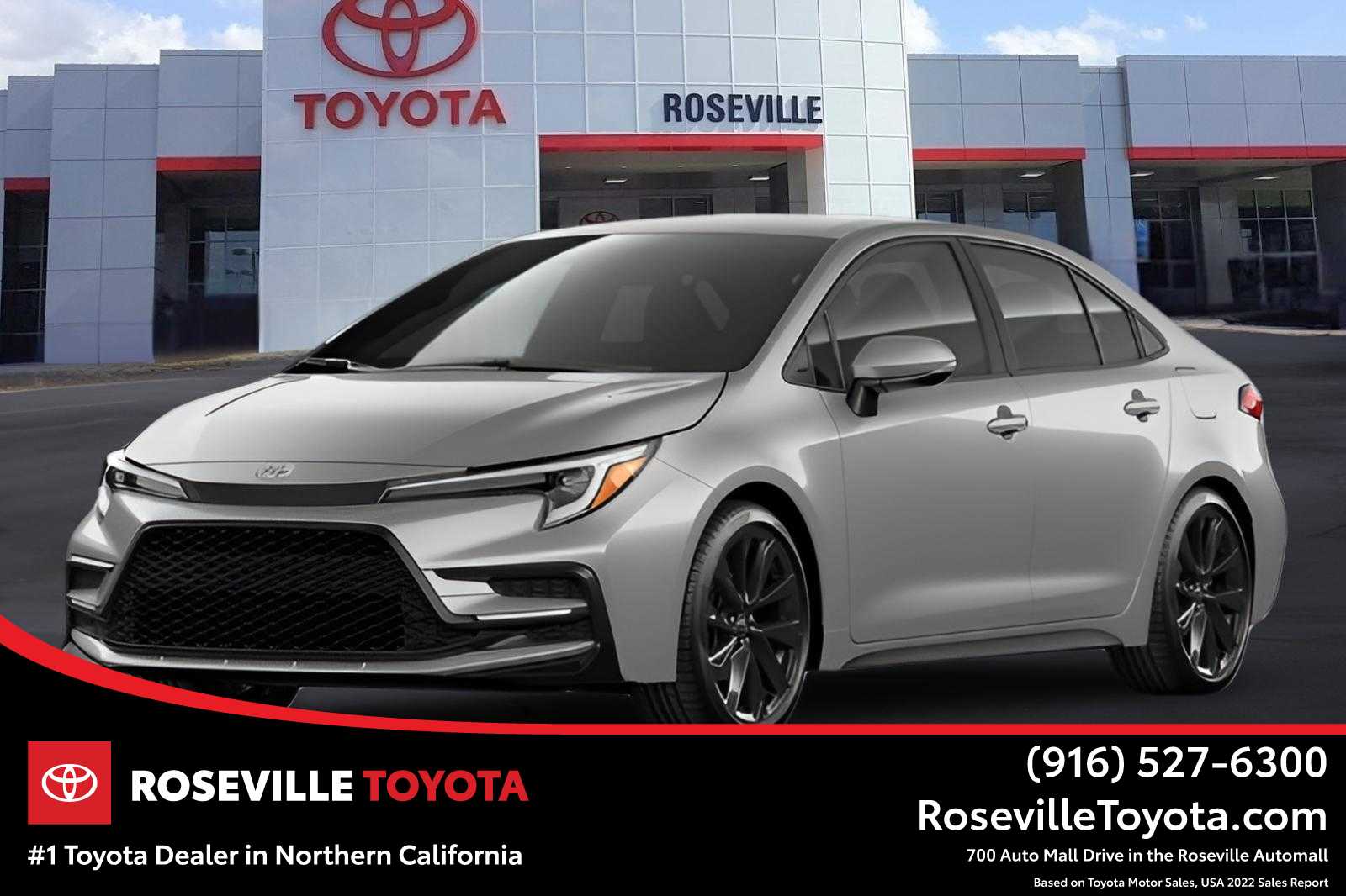 Classic Silver Metallic 2027 Toyota Corolla Sedan Front-Wheel Drive Continuously Variable Transmission