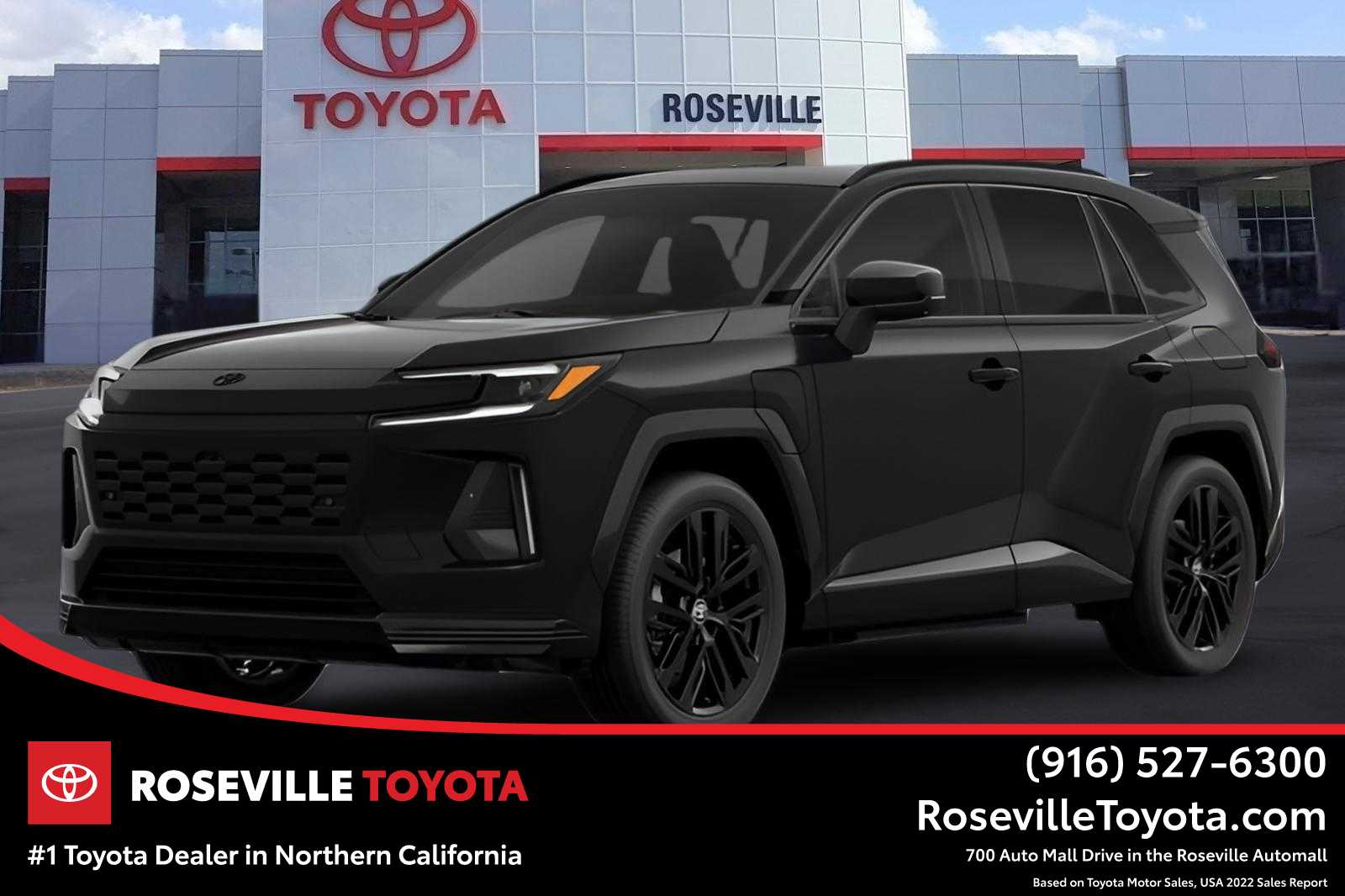 Midnight Black Metallic 2026 Toyota RAV4 Plug-in Hybrid SUV / Crossover  Continuously Variable Transmission