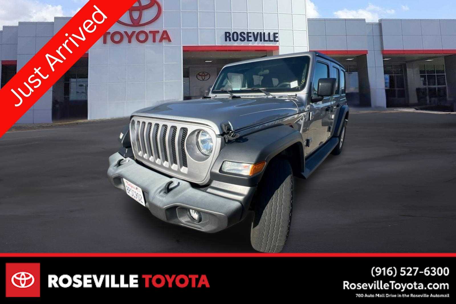 Billet Silver Metallic Clearcoat 2019 Jeep Wrangler SUV / Crossover Four-Wheel Drive 8-Speed Automatic
