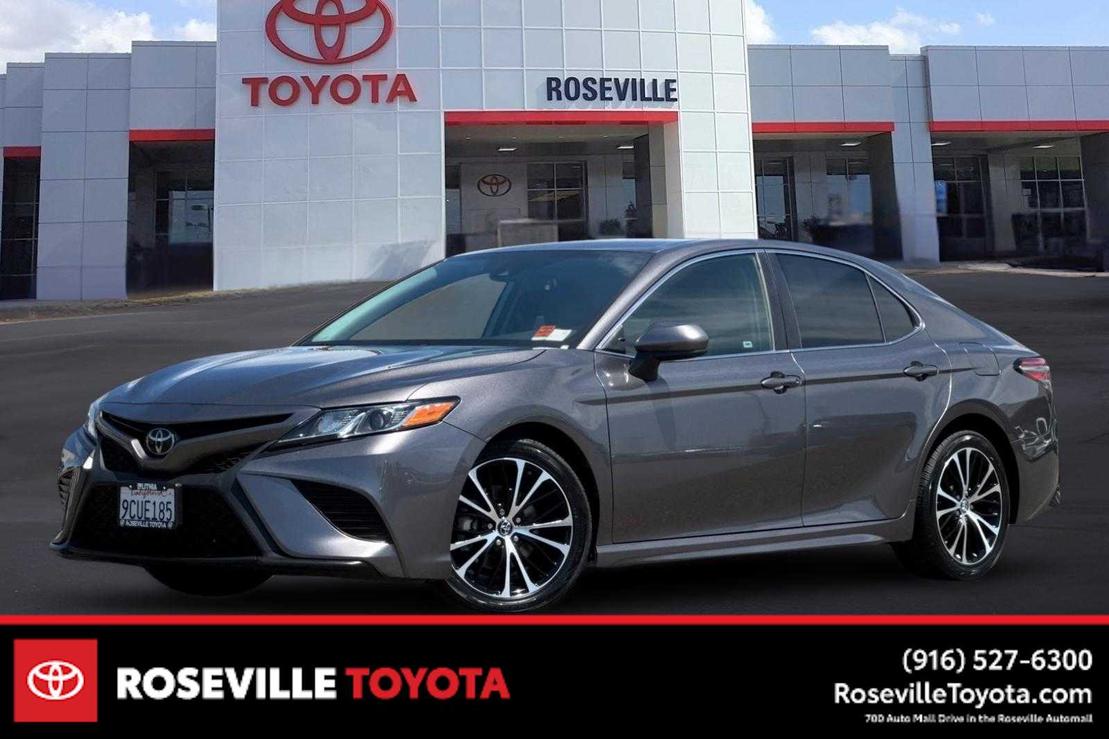 Predawn Gray Mica 2019 Toyota Camry Sedan Front-Wheel Drive 8-Speed Automatic