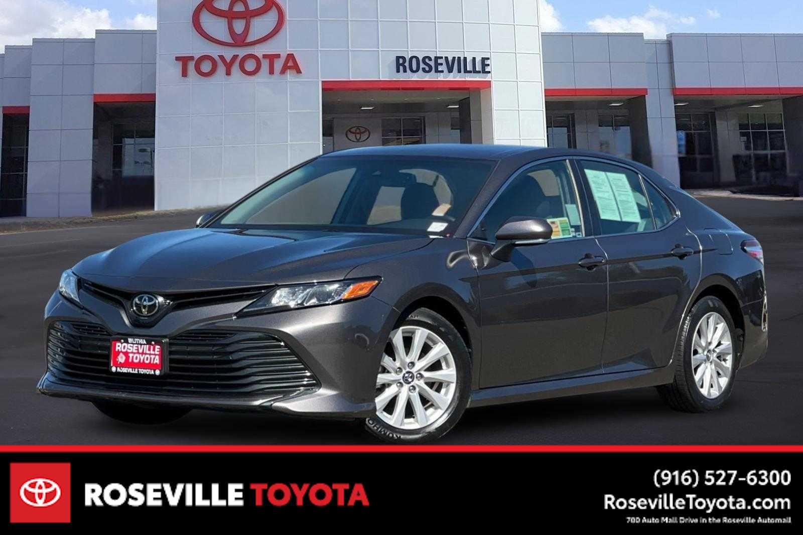 Predawn Gray Mica 2020 Toyota Camry Sedan Front-Wheel Drive 8-Speed Automatic