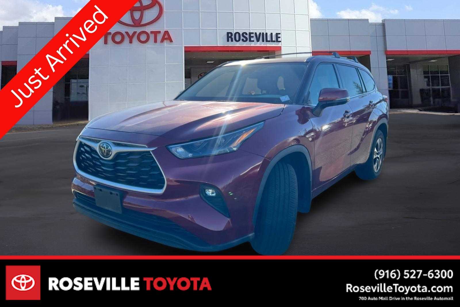 Red (Ruby Flare Pearl) 2022 Toyota Highlander SUV / Crossover All-Wheel Drive 8-Speed Automatic