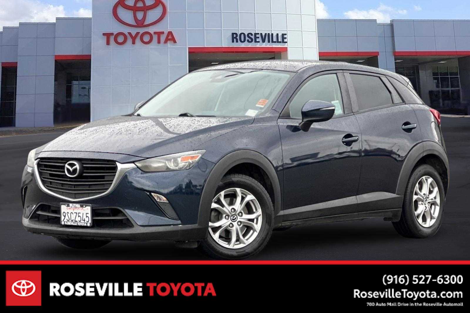 Deep Crystal Blue Mica 2019 Mazda CX-3 Sport AWD SUV / Crossover All-Wheel Drive 6-Speed Automatic