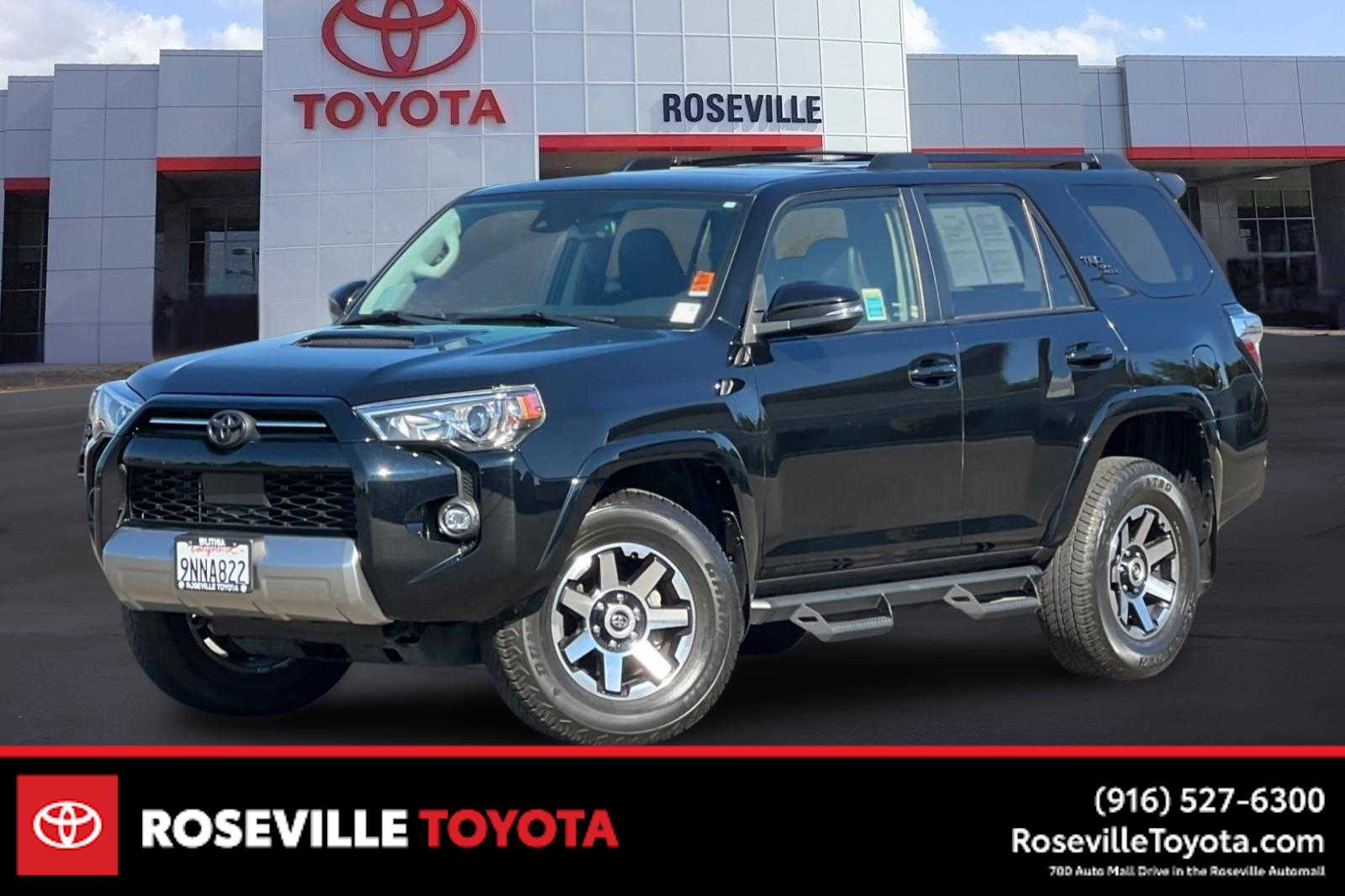 Midnight Black Metallic 2024 Toyota 4Runner SUV / Crossover Four-Wheel Drive 5-Speed Automatic