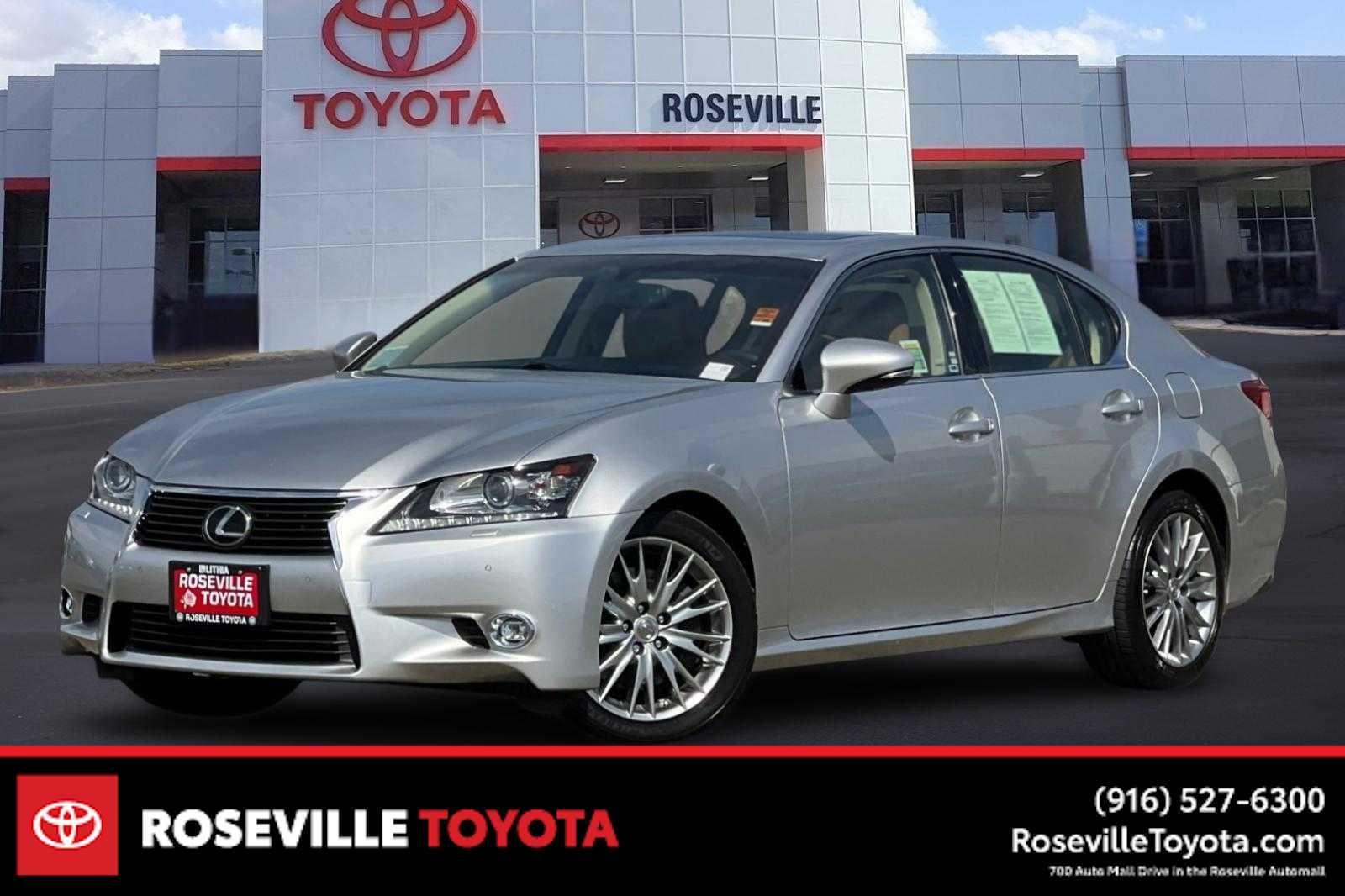 Gray (Liquid Platinum) 2014 Lexus GS Sedan All-Wheel Drive 6-Speed Automatic