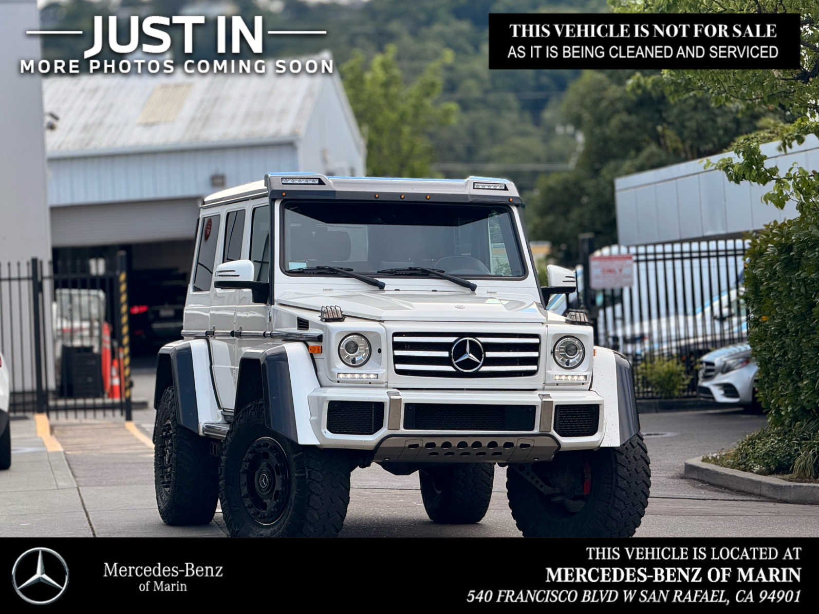 2018 Mercedes-Benz G-Class G 550 4x4 Squared AWD