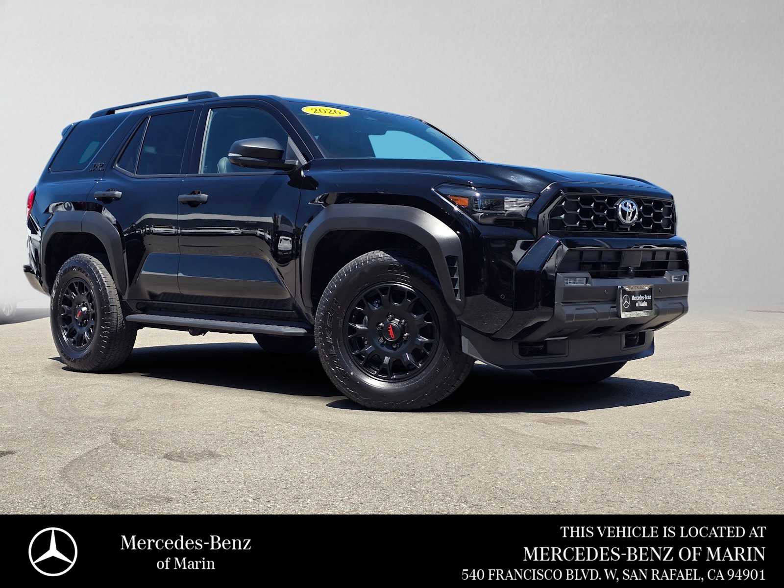 Black 2026 Toyota 4Runner TRD Off-Road Premium 4WD SUV / Crossover Four-Wheel Drive 8-Speed Automatic