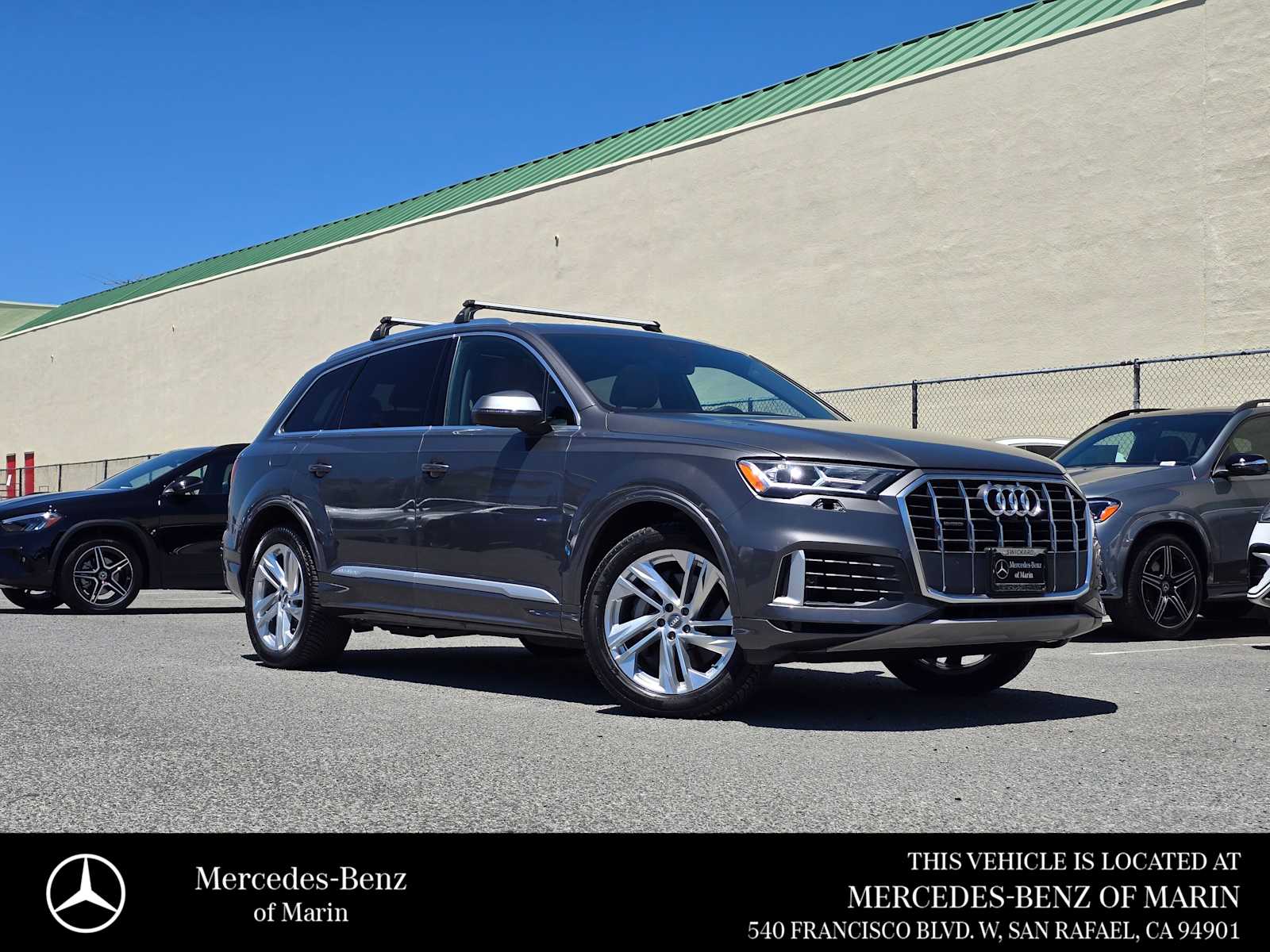 Samurai Gray Metallic 2020 Audi Q7 quattro Premium 55 TFSI SUV / Crossover All-Wheel Drive 8-Speed Automatic