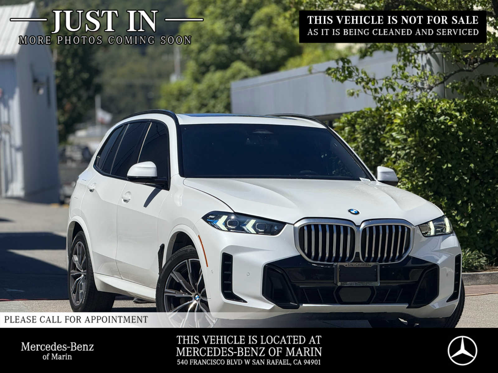 White 2025 BMW X5 SUV / Crossover All-Wheel Drive 8-Speed Automatic