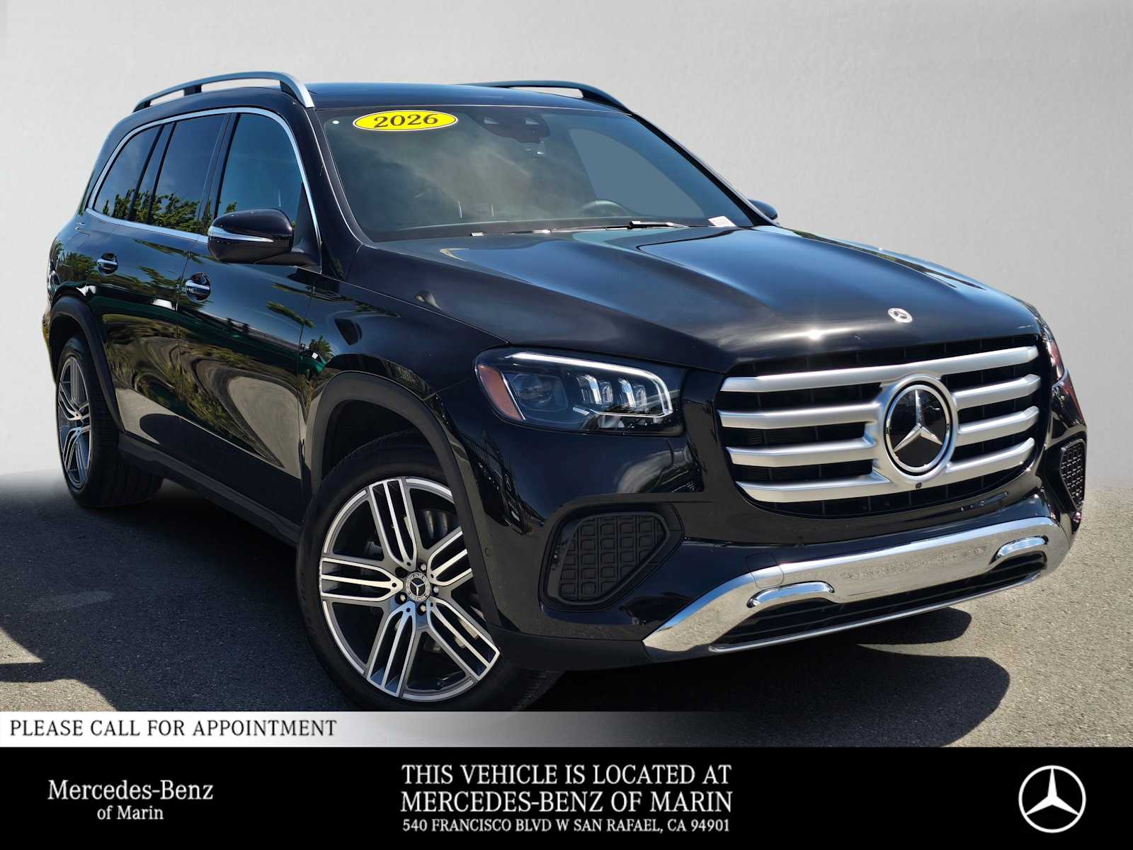 Black 2026 Mercedes-Benz GLS SUV / Crossover All-Wheel Drive 9-Speed Automatic
