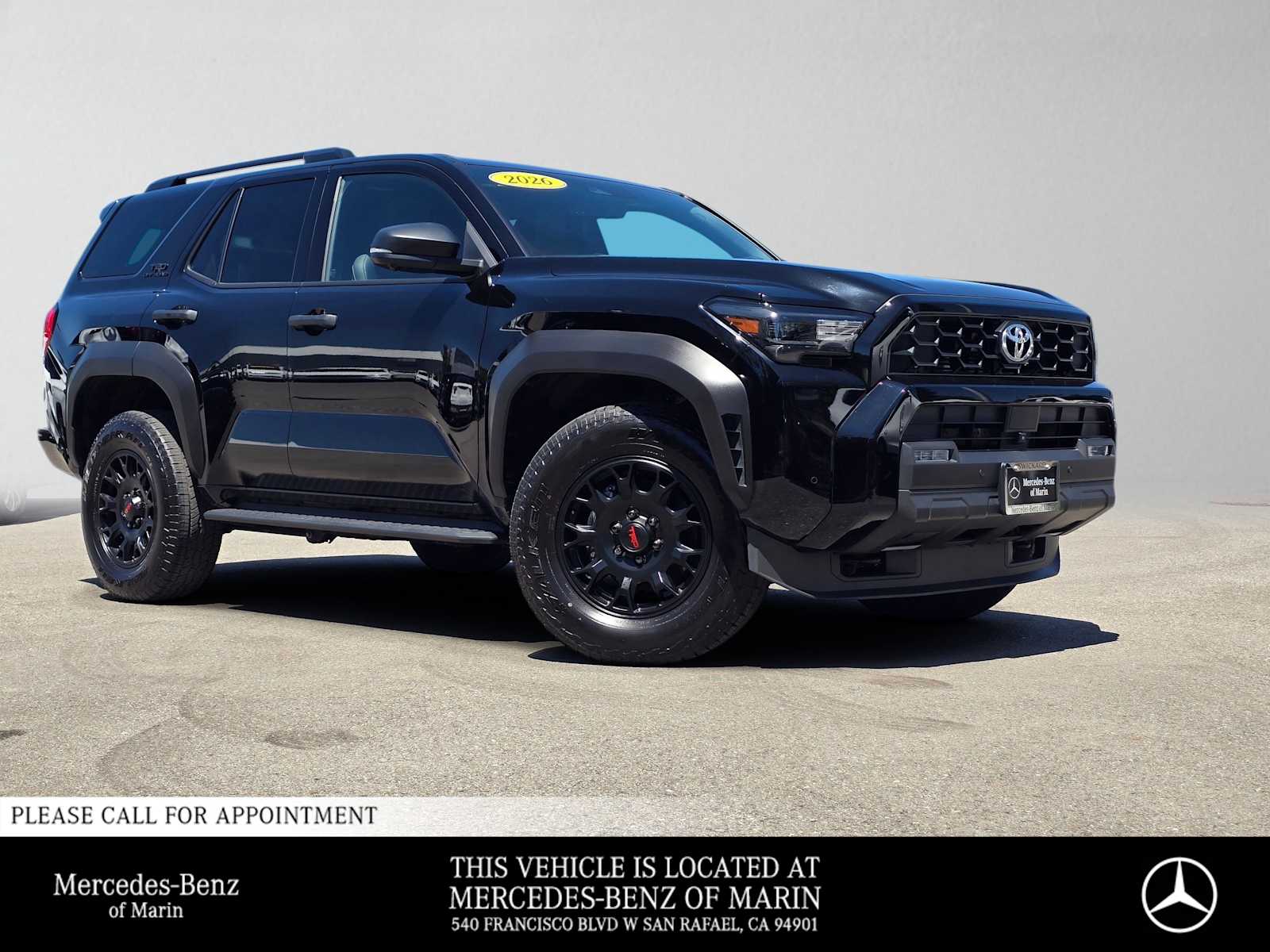 Black 2026 Toyota 4Runner SUV / Crossover Four-Wheel Drive 8-Speed Automatic
