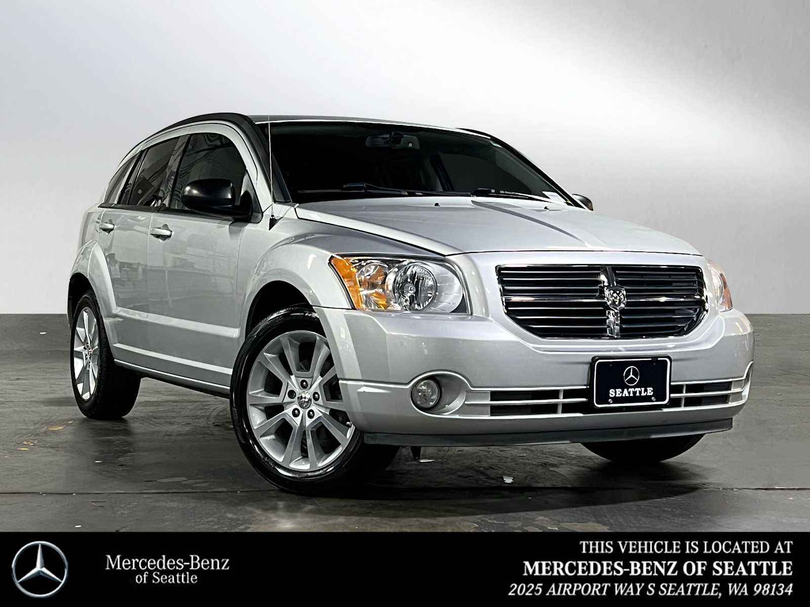 Bright Silver Metallic 2010 Dodge Caliber Heat FWD Hatchback Front-Wheel Drive Continuously Variable Transmission