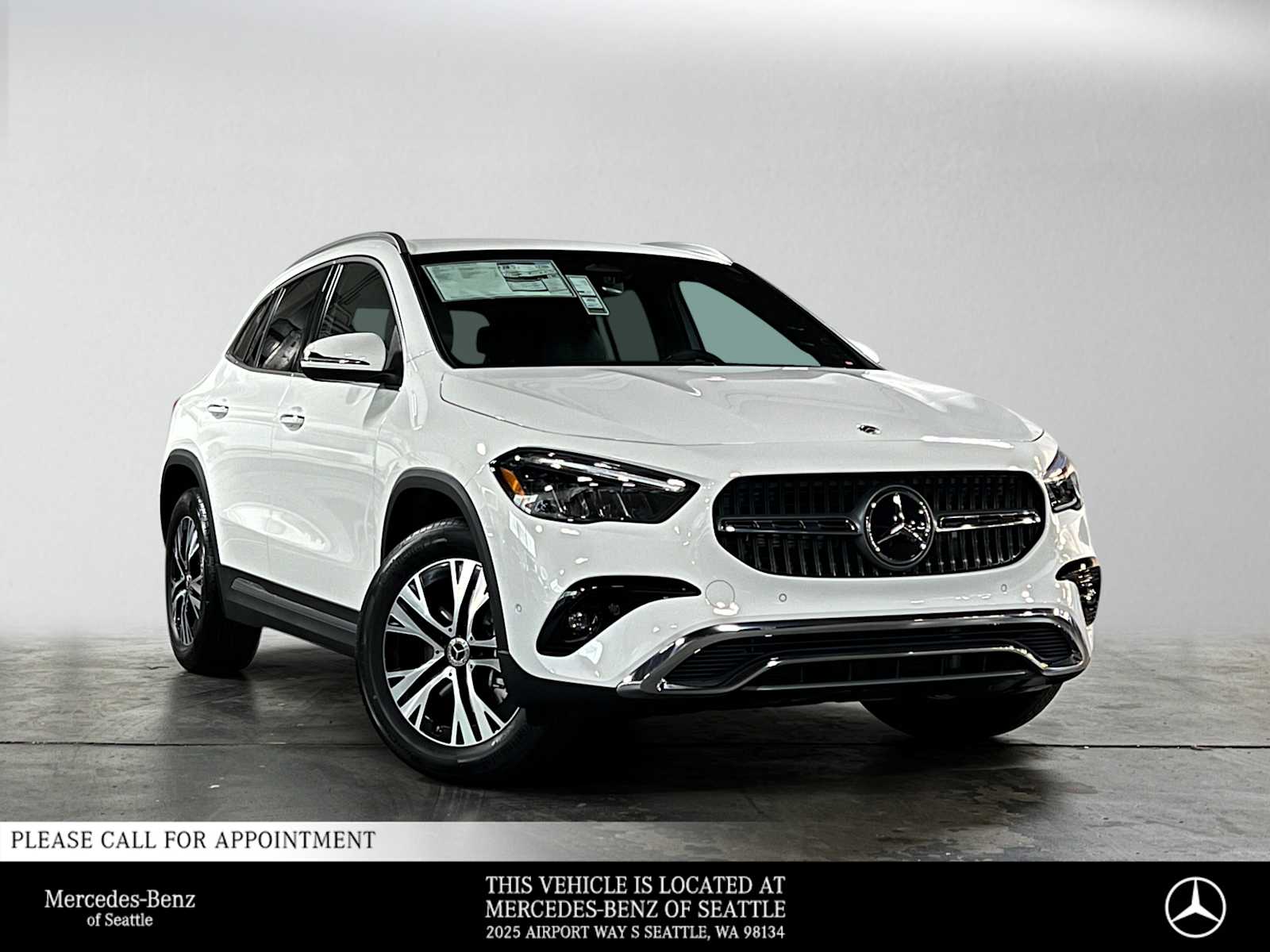 Polar White 2026 Mercedes-Benz GLA SUV / Crossover All-Wheel Drive 8-Speed Automatic