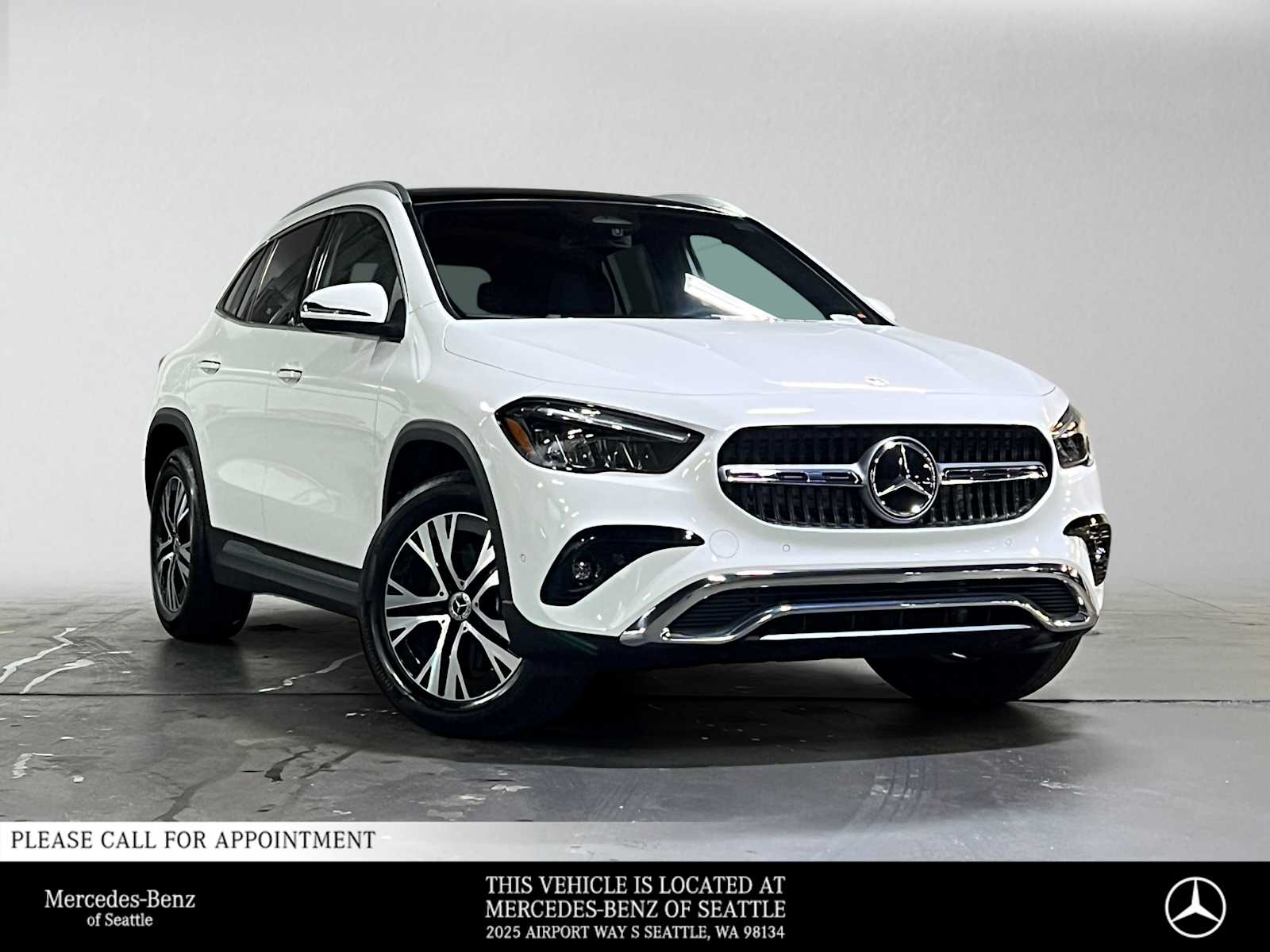 Polar White 2026 Mercedes-Benz GLA SUV / Crossover All-Wheel Drive 8-Speed Automatic