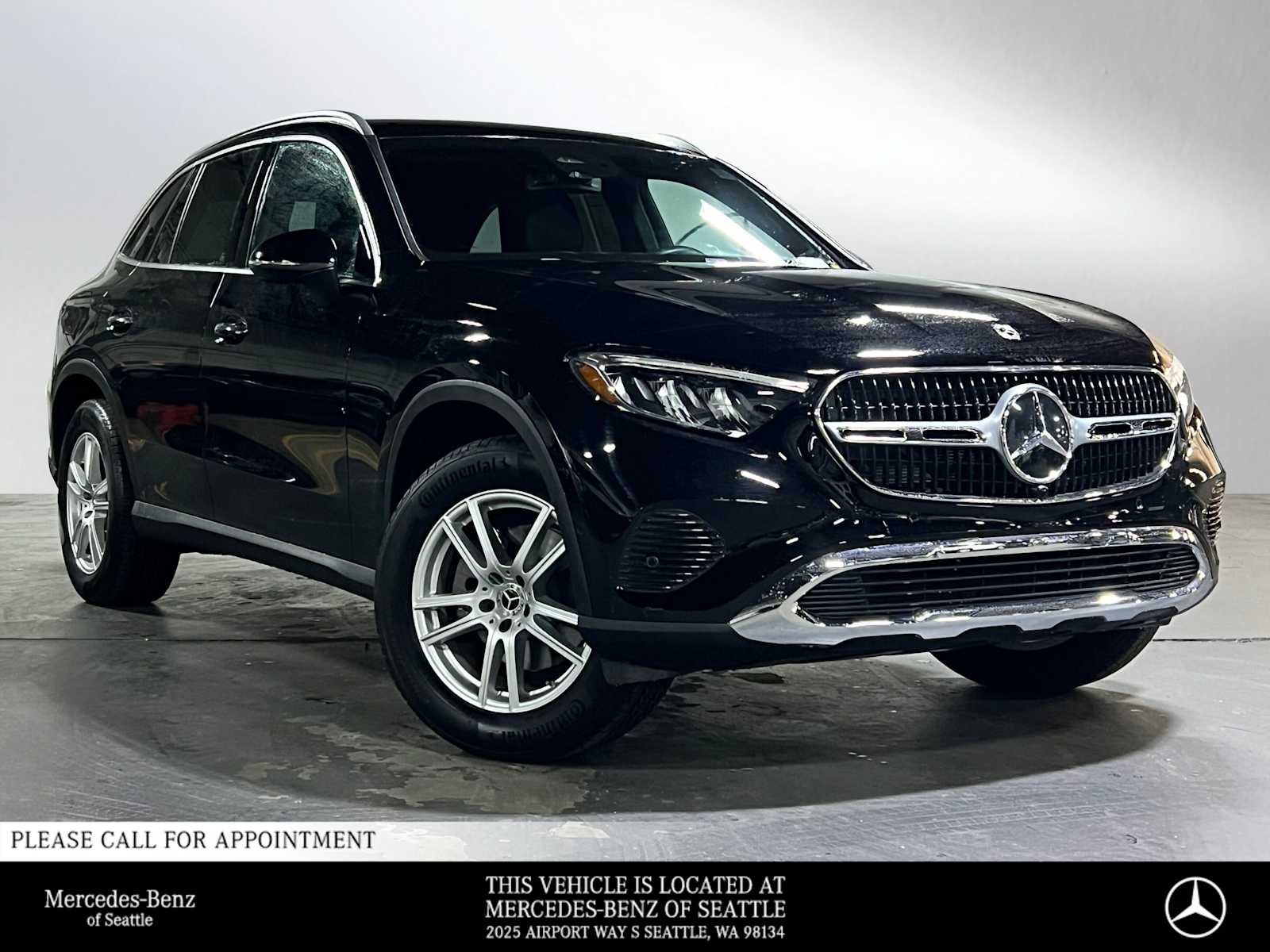 Black 2025 Mercedes-Benz GLC SUV / Crossover Rear-Wheel Drive 9-Speed Automatic