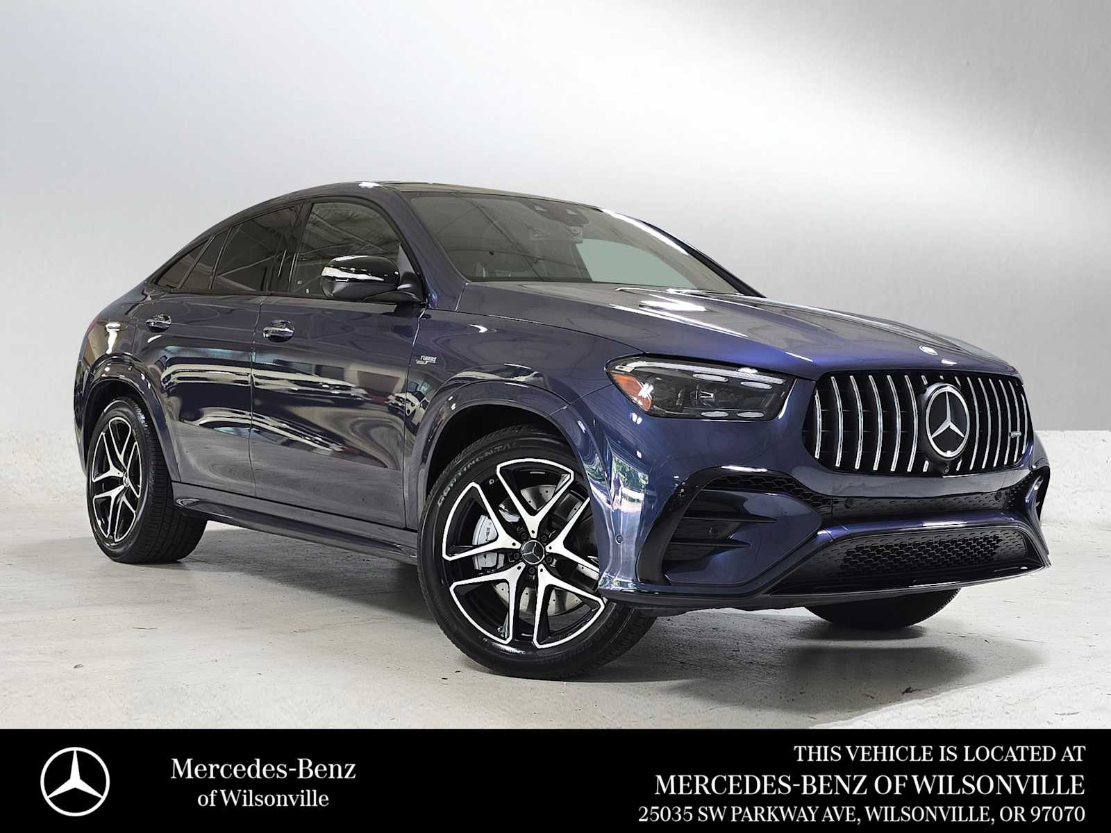 Twilight Blue Metallic 2026 Mercedes-Benz GLE AMG GLE 53 4MATIC+ SUV / Crossover All-Wheel Drive 9-Speed Automatic