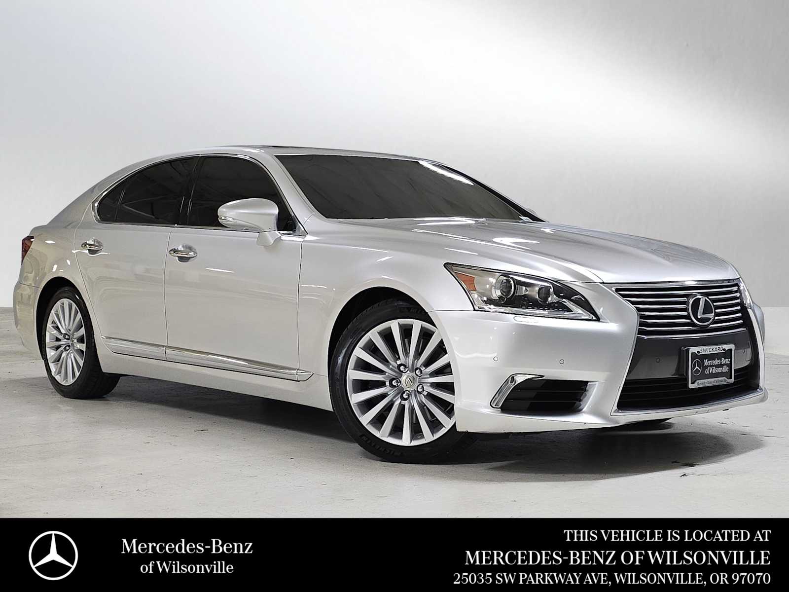 Gray (Liquid Platinum) 2013 Lexus LS 460 AWD Sedan All-Wheel Drive Automatic