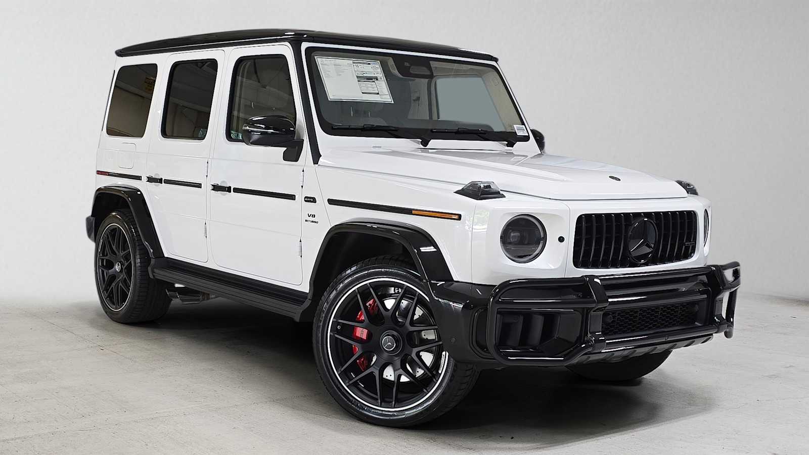 Polar White 2026 Mercedes-Benz G-Class AMG G 63 4MATIC SUV / Crossover All-Wheel Drive 9-Speed Automatic