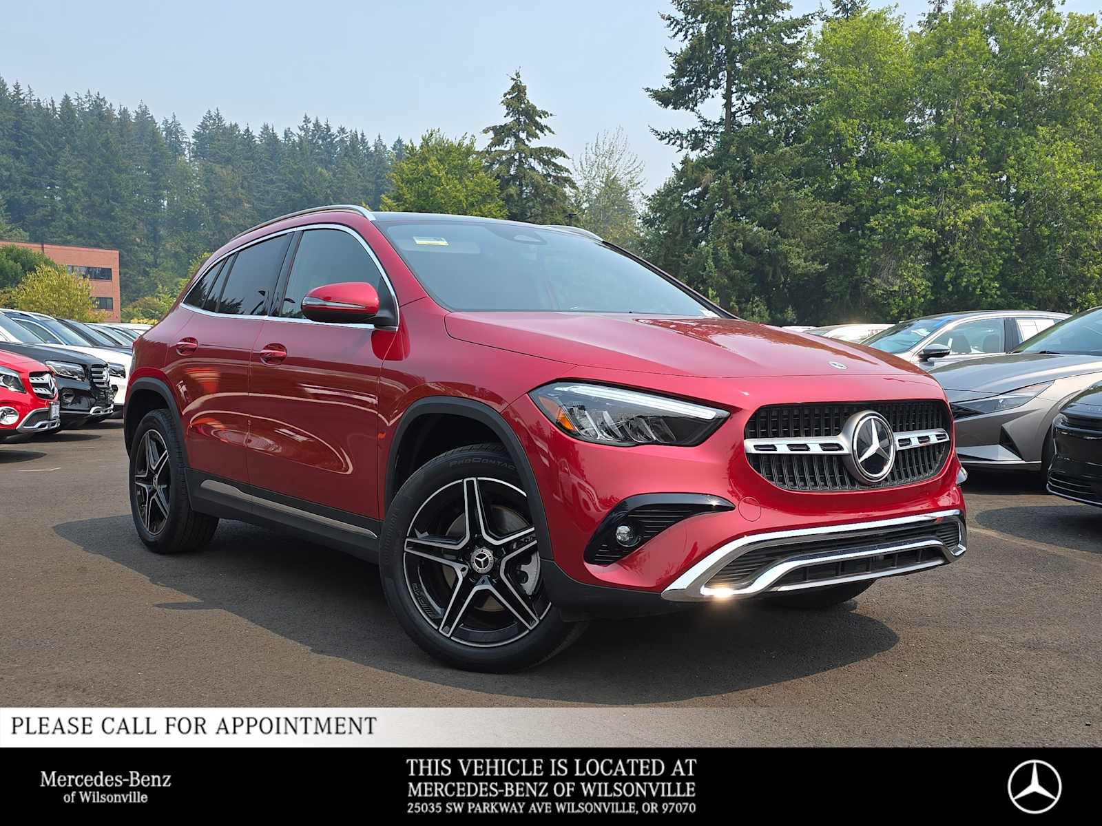 MANUFAKTUR Patagonia Red Metallic 2026 Mercedes-Benz GLA SUV / Crossover All-Wheel Drive 8-Speed Automatic