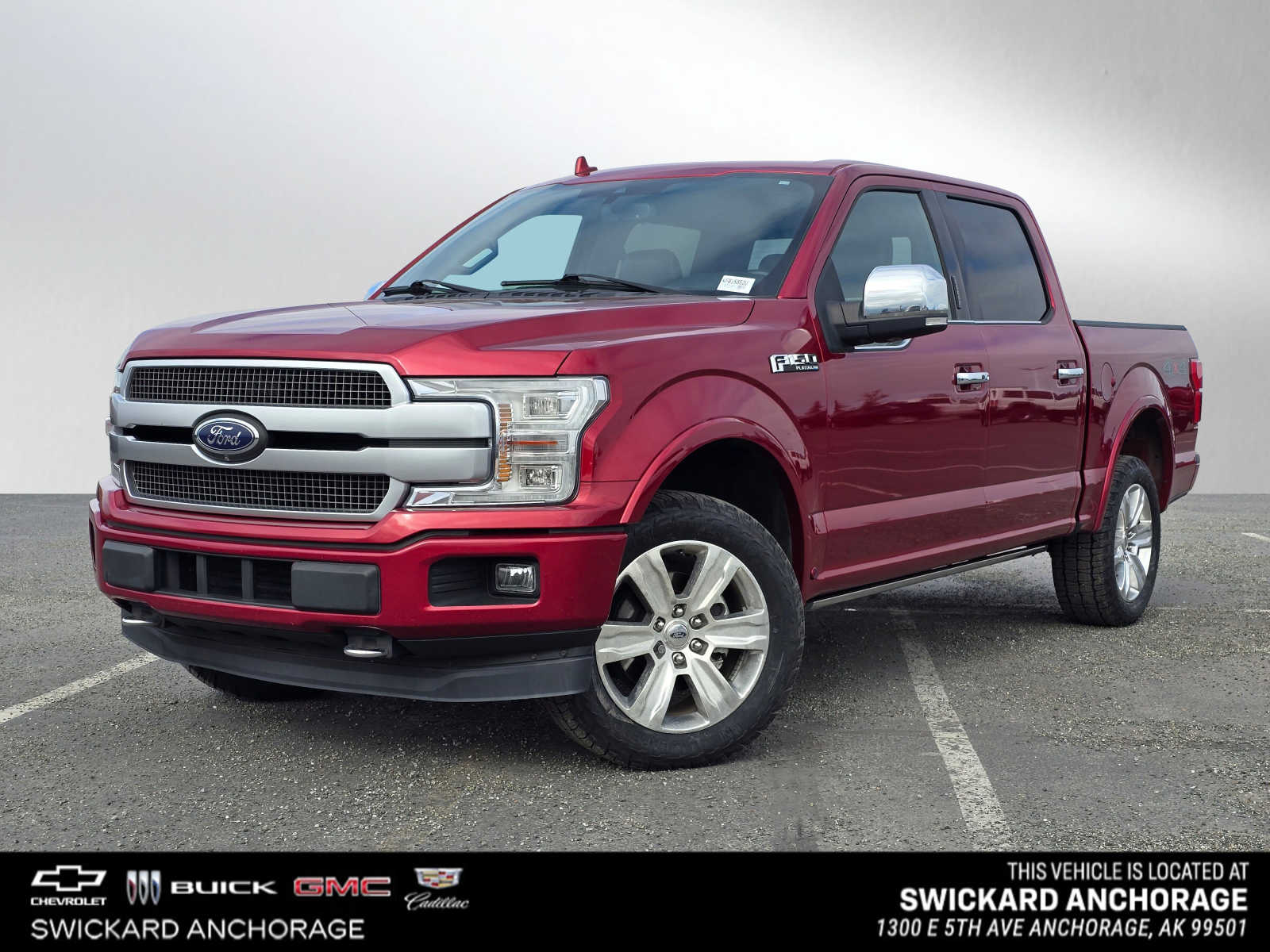 Pre-Owned 2019 Ford F-150 Platinum 4WD SuperCrew 5.5 Box Crew Cab Pickup in  #FB15852X | Swickard Auto Group