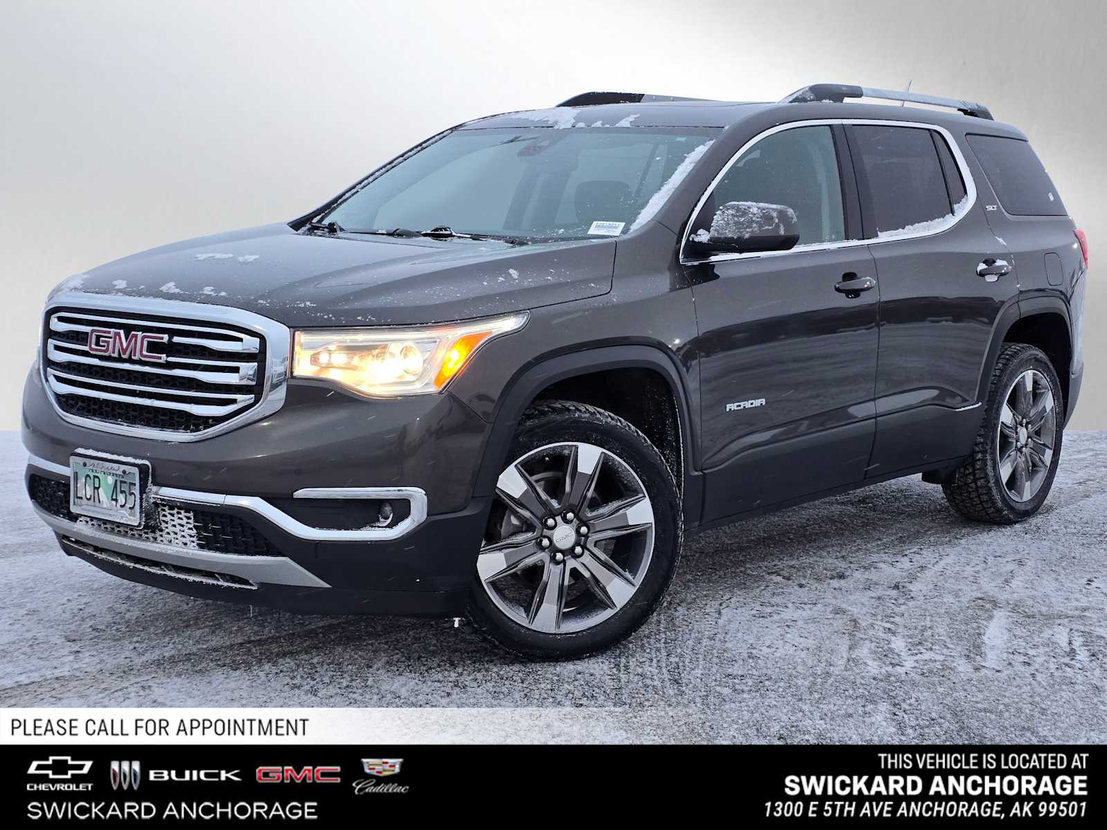 Smokey Quartz Metallic 2019 GMC Acadia SUV / Crossover Four-Wheel Drive Automatic