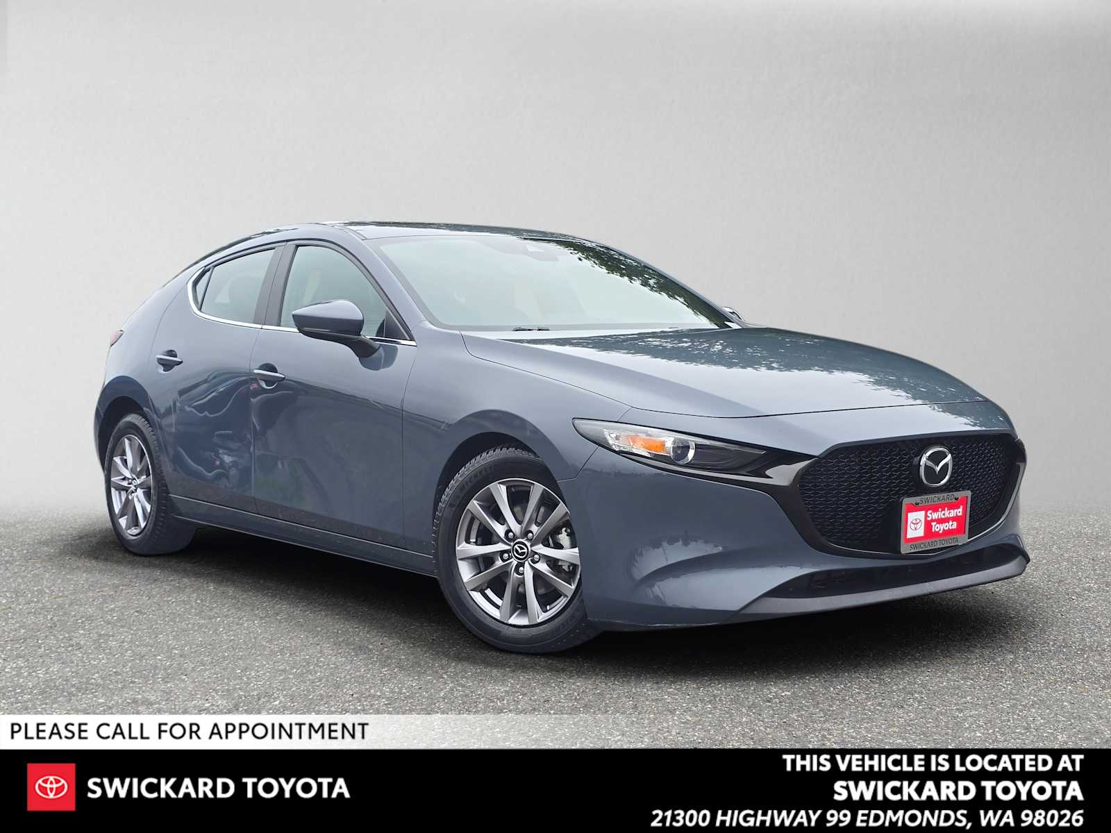 Machine Gray Metallic 2019 Mazda MAZDA3 Sedan  6-Speed Automatic