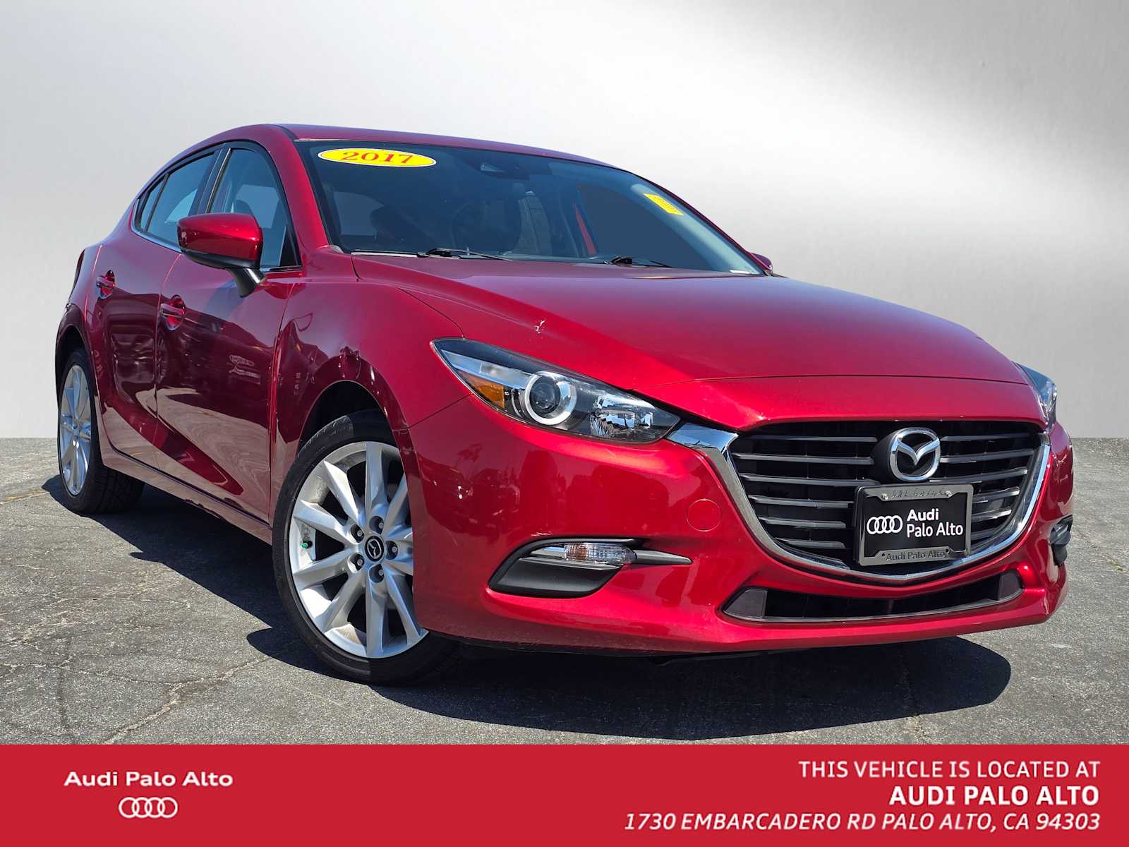 Soul Red Metallic 2017 Mazda MAZDA3 Touring 2.5 Hatchback Hatchback Front-Wheel Drive 6-Speed Automatic