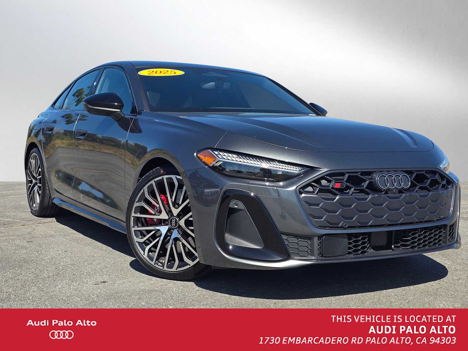 Daytona Gray Metallic 2025 Audi S5 3.0T quattro Prestige Sedan All-Wheel Drive 7-Speed Automatic