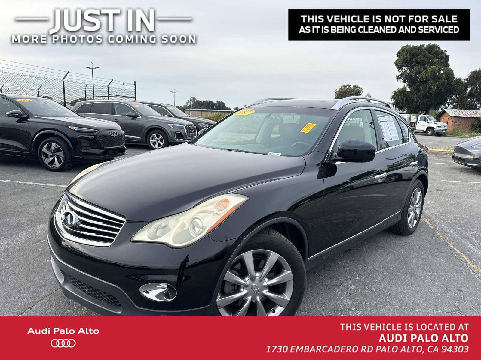 Black Obsidian 2012 INFINITI EX35 Journey RWD SUV / Crossover Rear-Wheel Drive 7-Speed Automatic