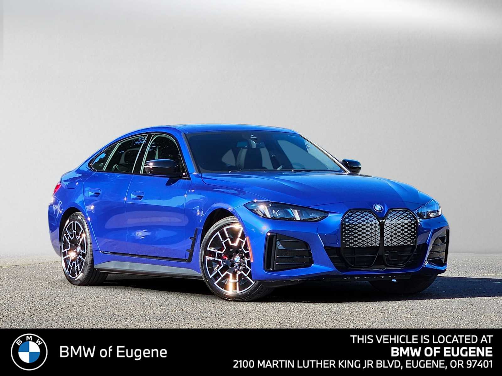 Portimao Blue Metallic 2026 BMW i4 xDrive40 Gran Coupe AWD Sedan All-Wheel Drive 1-Speed Automatic