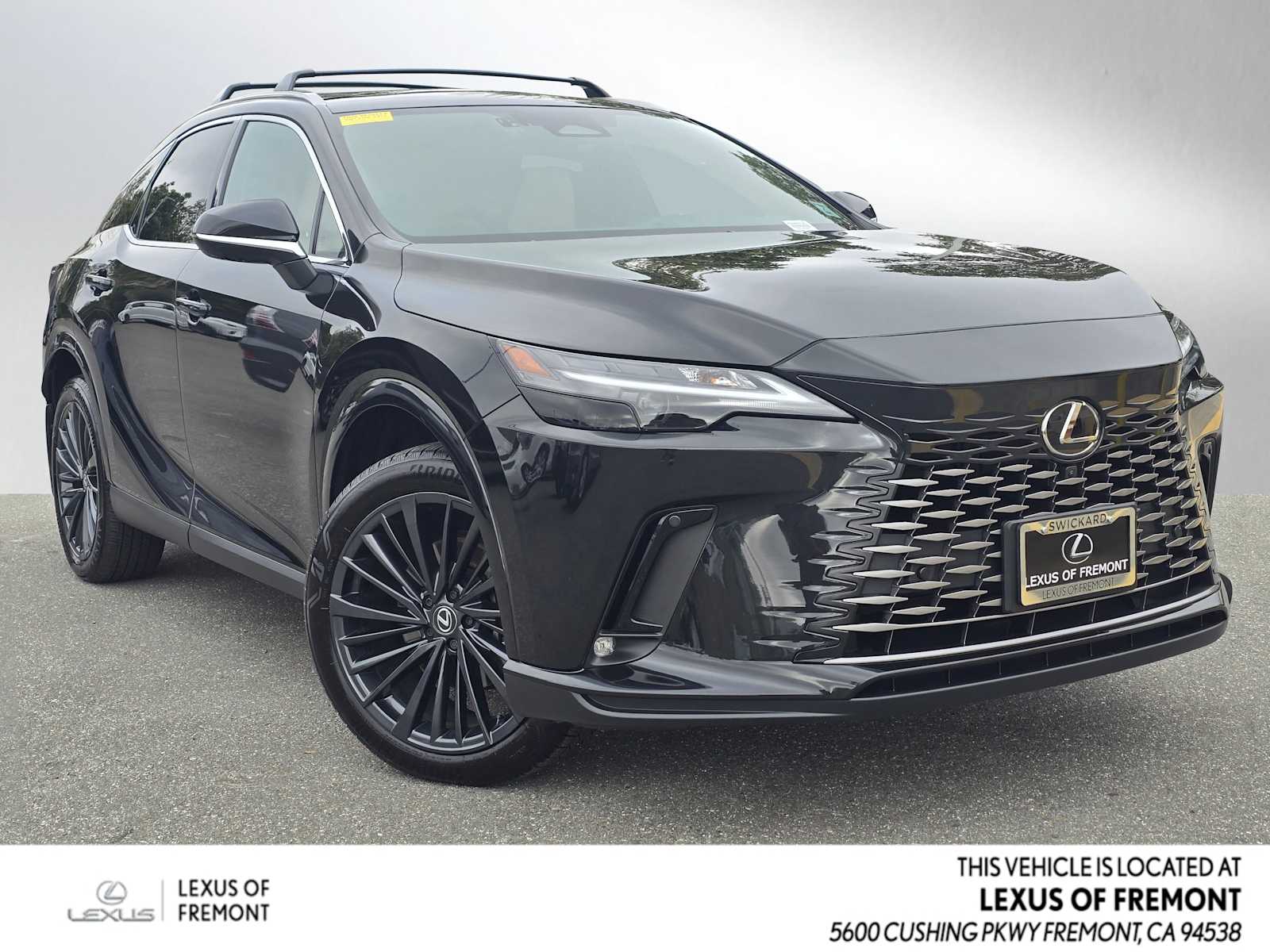 Black (Caviar) 2025 Lexus RX Hybrid 350h Premium AWD SUV / Crossover All-Wheel Drive Continuously Variable Transmission