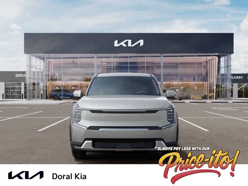 Silver 2026 Kia EV9 SUV / Crossover Rear-Wheel Drive 1-Speed Automatic