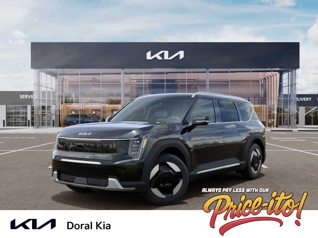 Black 2026 Kia EV9 SUV / Crossover All-Wheel Drive 1-Speed Automatic
