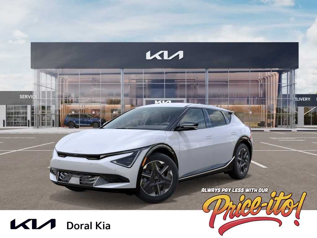 Glacial White Pearl 2026 Kia EV6 SUV / Crossover Rear-Wheel Drive 1-Speed Automatic