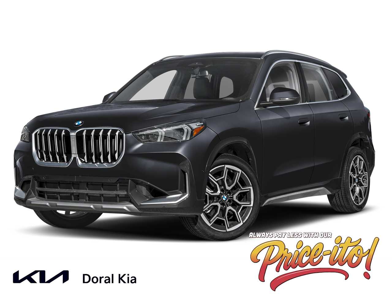 Black 2025 BMW X1 SUV / Crossover All-Wheel Drive 7-Speed Automatic